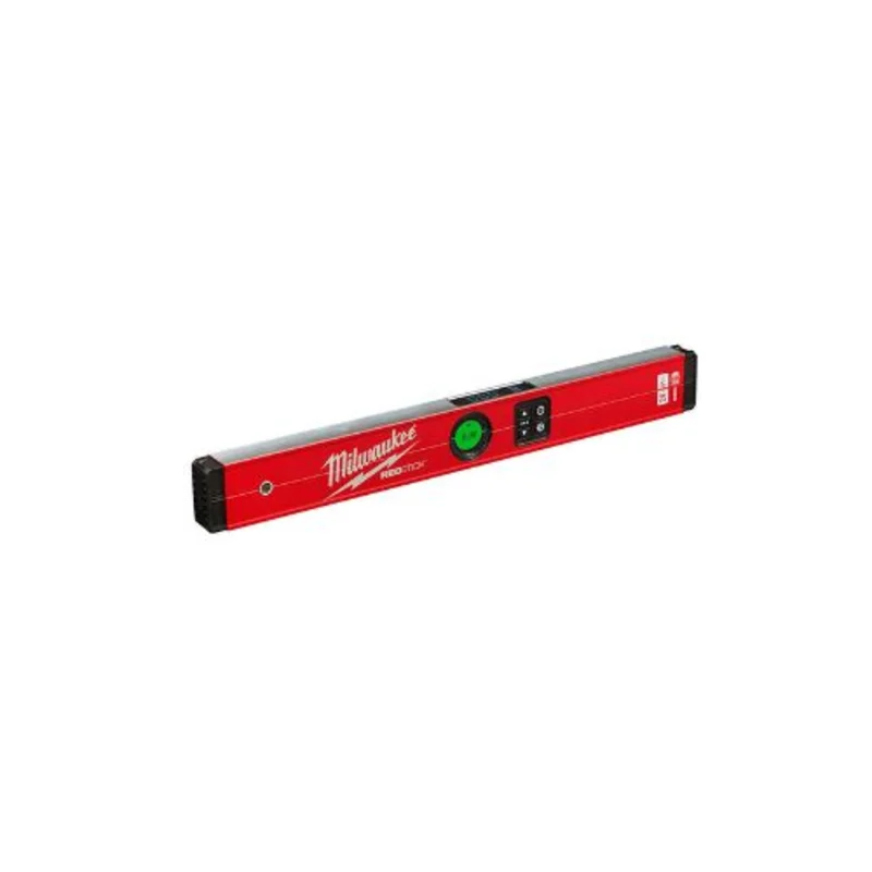 24 Inch Digital Box Beam Level For Precision Layout Black And Red MLDIG24