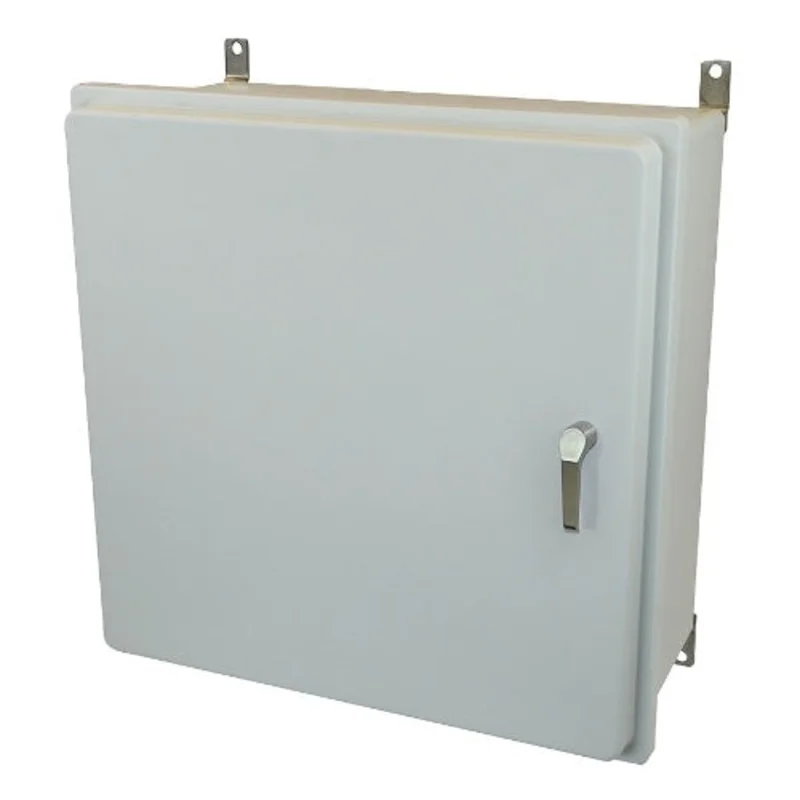 24 Inch Height Raised Lockable 3-Point Handle Hinged Cover AM24248R3PT