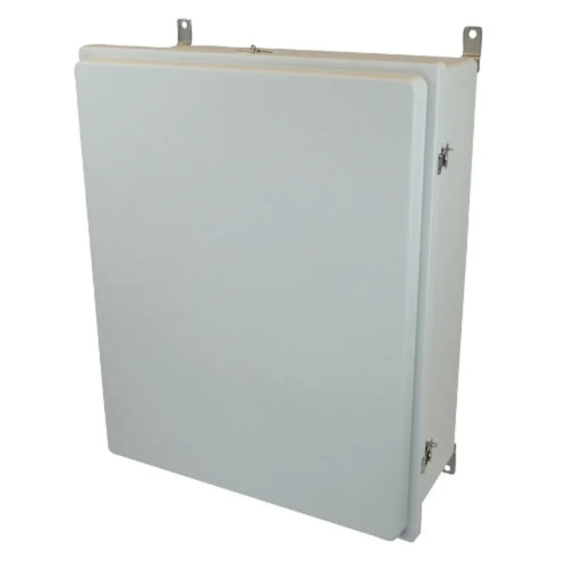 24 Inch Width Padlocking Control Series Fiberglass Enclosure AM30248RT