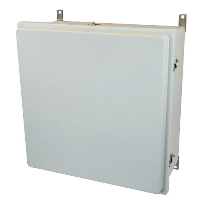 24 Inch Width Twist Padlocking Control Series Fiberglass Enclosure AM24248RT
