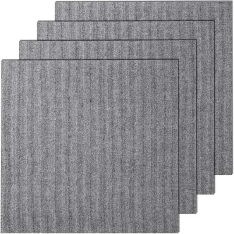 24 X 24 In Tiles Reusable Squares With Padding Attached for Bedroom Living Room (9 Pcs)