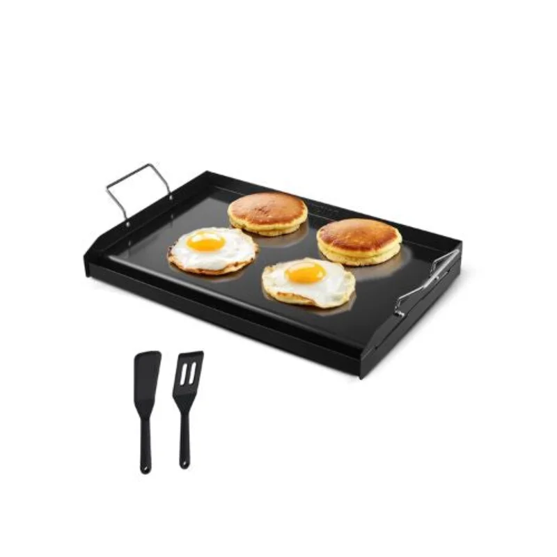 24x16 inch Carbon Steel Griddle for Camping Tailgating Party