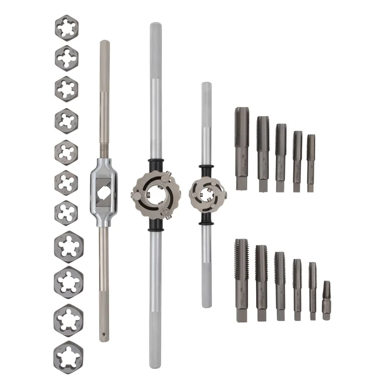25-PC. Metric Tap and Hex Die Set