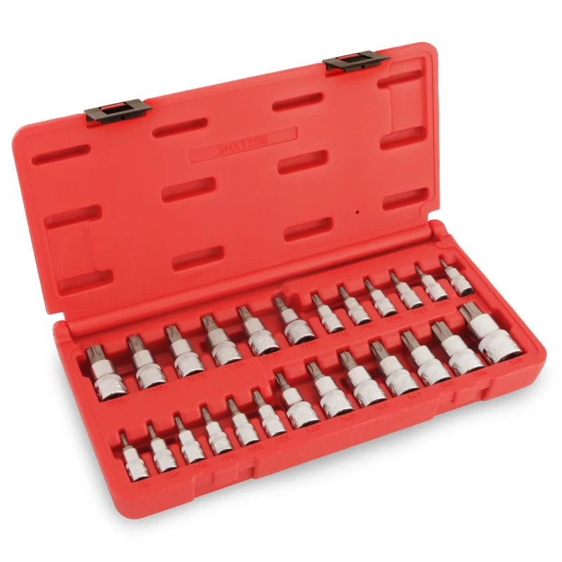 25-PC. Star and Tamper-Resistant Star Driver Set