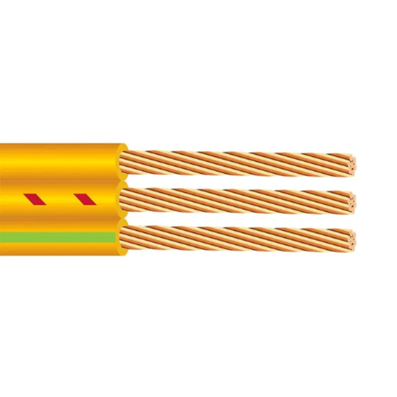 250' 10/2 Flat Yellow With Ground Submersible Pump Cable