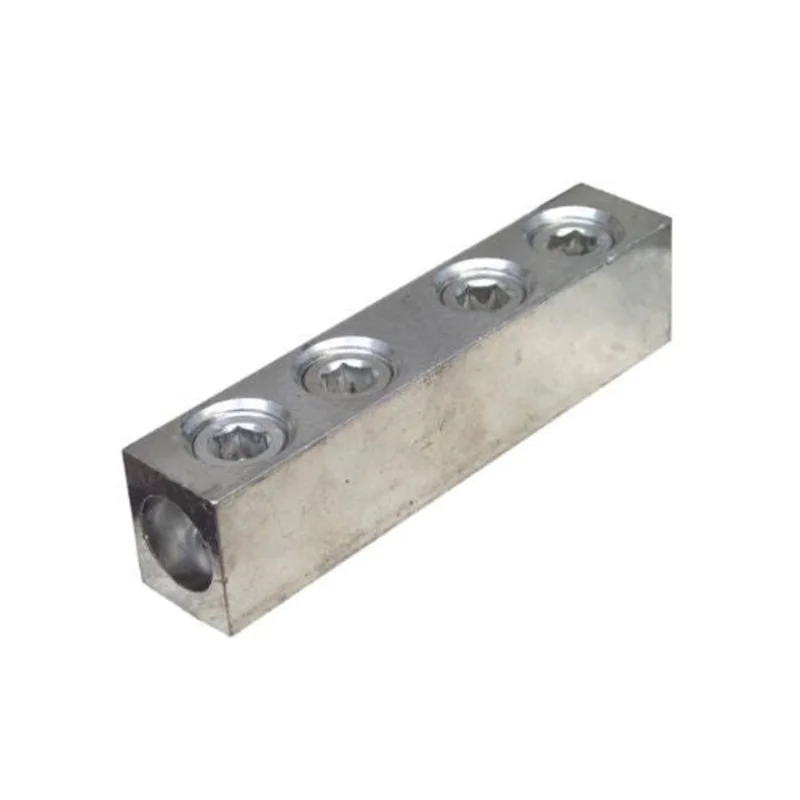 250 MCM6 Aluminum 4 Screw Cable Splice & Reducer Connector 90616