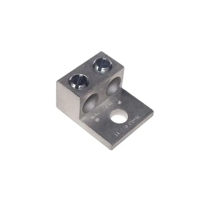 250 MCM6 AWG Compact Aluminum Mechanical Lug Dual Conductor Entry 90816
