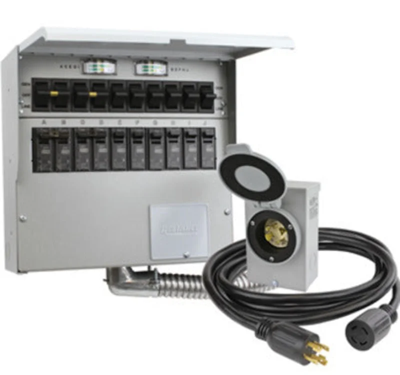 250 VAC NEMA 1 Generator Transfer Switch Kit 310CRK