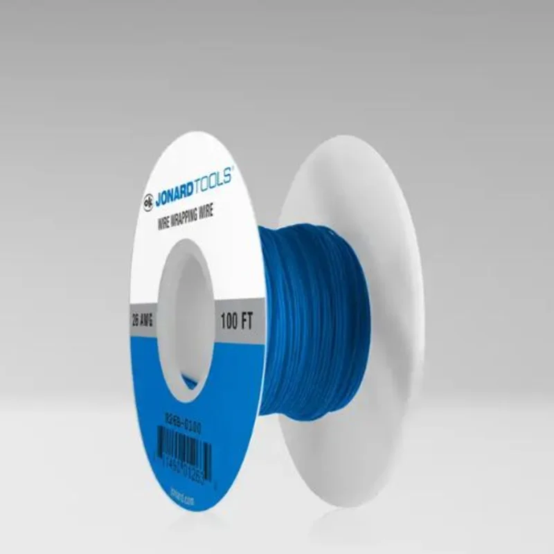 26 AWG Kynar Blue Wire R26B-0100 (200 FT)