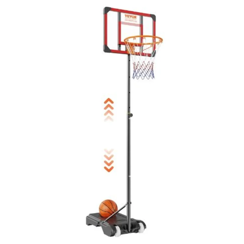 28 inch 5-7 ft Adjustable Height Portable for Outdoor/Indoor