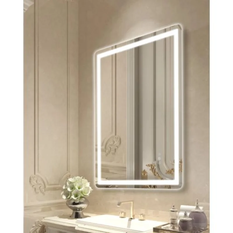 28" x 36" LED Bathroom Mirror with Anti-Fog, Frontlit & Backlit, Dimmable 3-Color Temperature, Wall Mounted