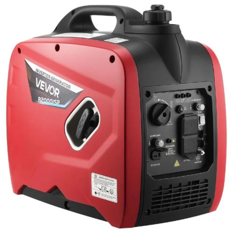 2900W Peak Watt Inverter Generator Quiet Portable Gas-Powered for Home Use with CO Sensor and Long Run Time