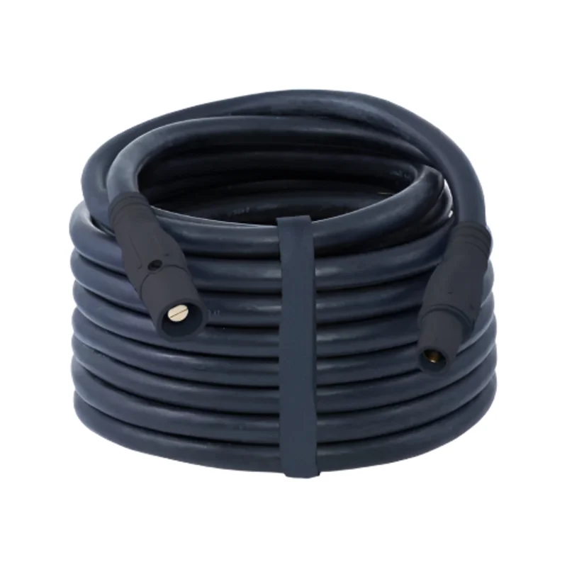 3/0 AWG Type SC Cable With CAM Lock Connector (50ft) Black
