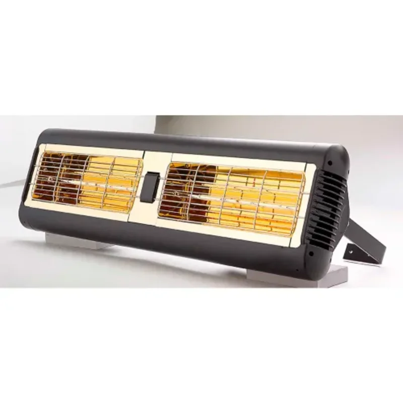 3.0KW 208-240V Shortwave Electric Infrared Heater Black SALPHAH2-30240-L1B