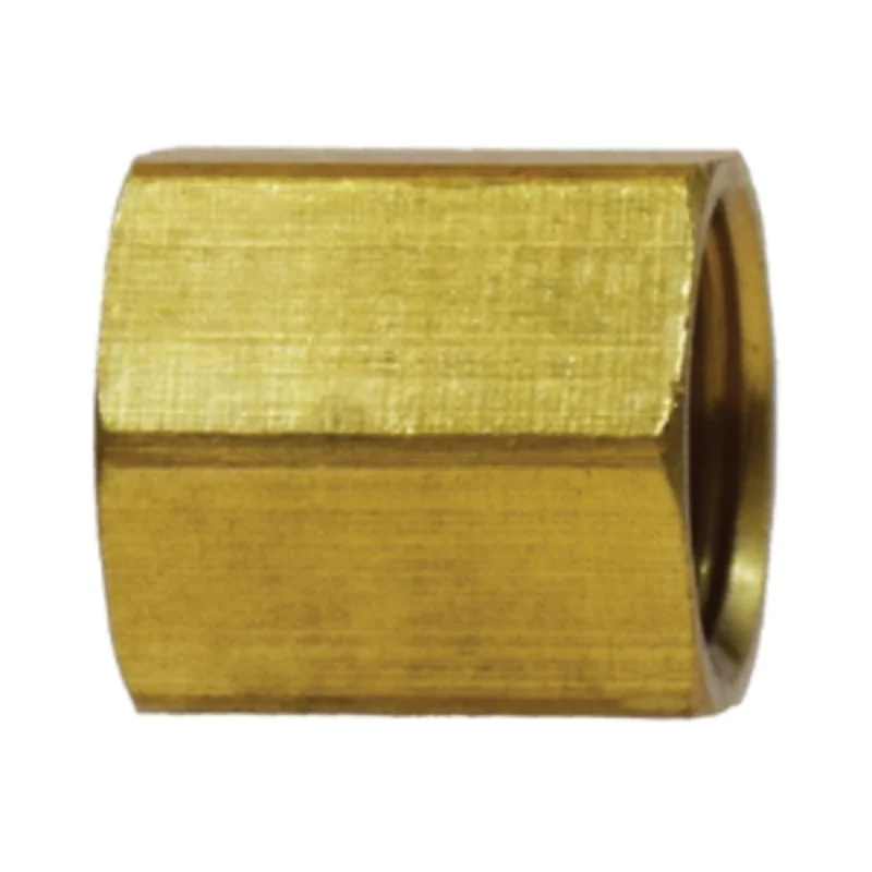3/16 Inch Female Inverted Flare 3/16 Inch Female Inverted Flare Brass Hex Union 12023