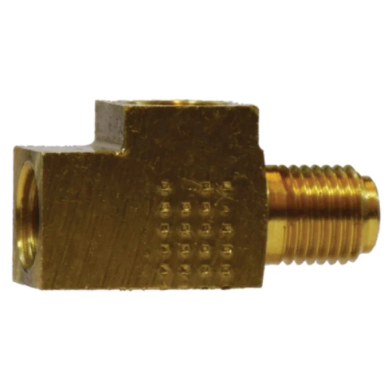3/16 Inch Inverted Flared 3/16 Inch Inverted Flared 3/16 Inch Brass Towed Trailer Brake Tee 08635
