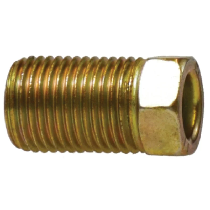 3/16" Male Inverted Flared Long Steel Nut 12009