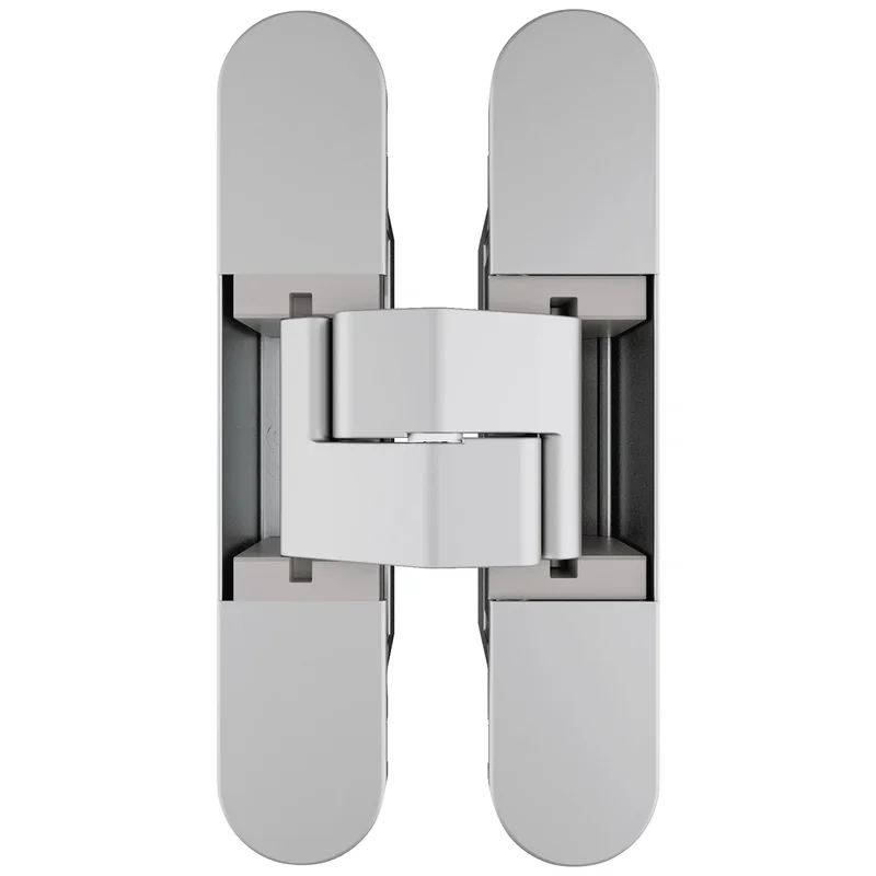 3.2 Eclipse AGB - Adjustable Concealed Hinge with Flush Aluminium Covers for Internal Doors. Matt Chromium Plated (34)