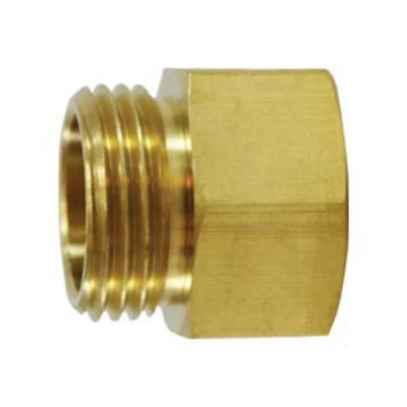 3/4 in MGH 3/8 in FNPTF Brass Straight Rigid FIP Adapter 30067