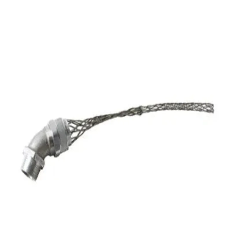 3/4 Inch Deluxe Strain Relief Cord Grip With Stainless Steel Mesh CG61245