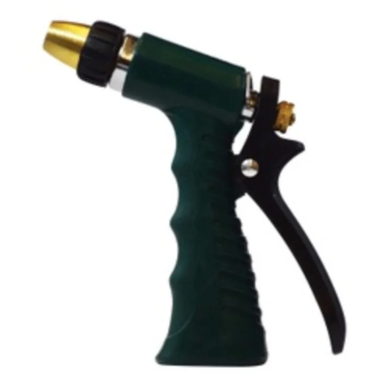 3/4 Inch Female Garden Hose Adjustable Spray Nozzle Zinc 30609