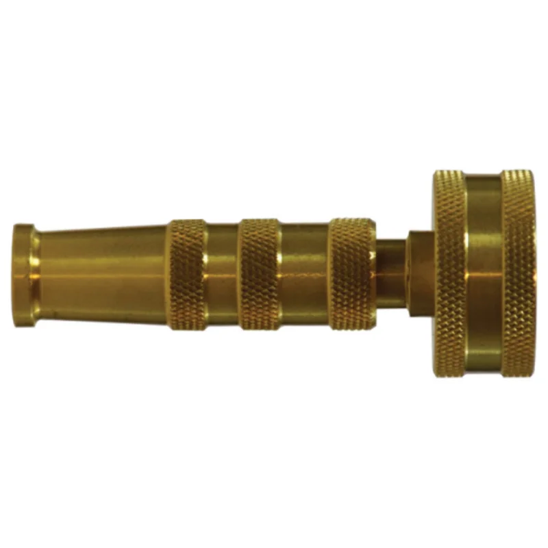3/4 Inch Female Garden Hose Threaded Cross Pattern Brass Nozzle 30637