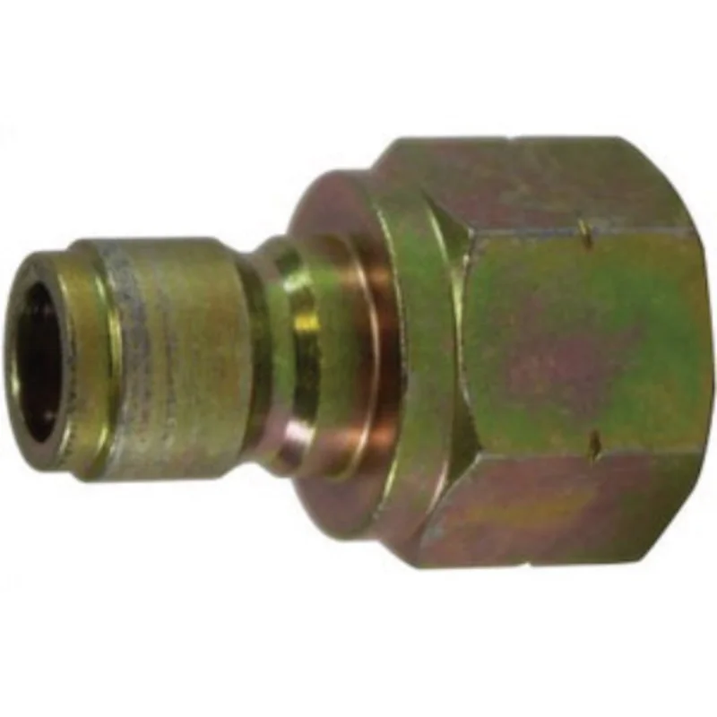 3/4 Inch FPT High Flow Plug Straight Through Design Steel 28680