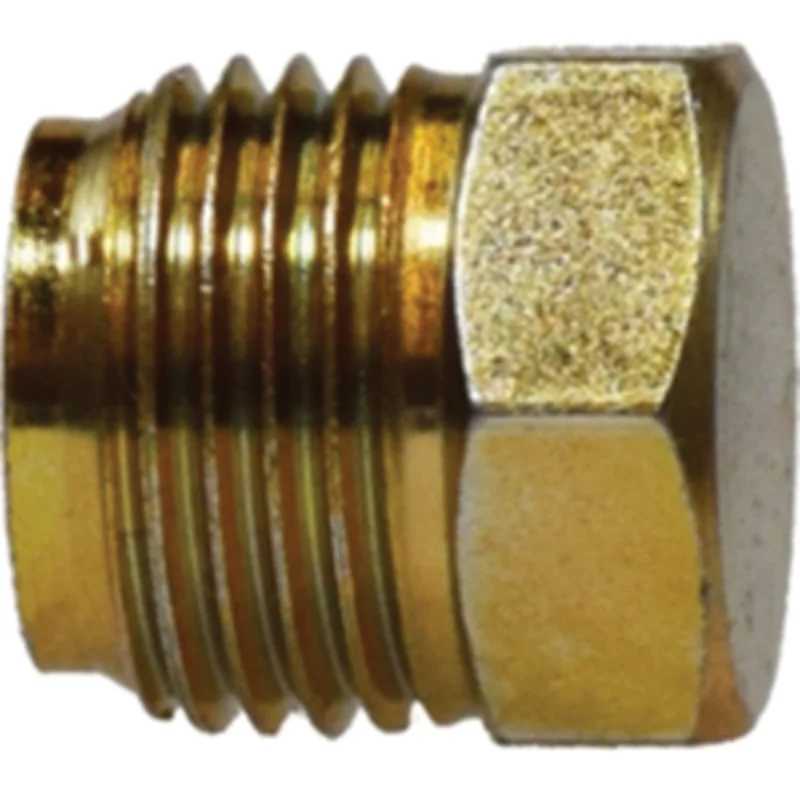 3/4 Inch Inverted Flared Brass Cored Plug 12098
