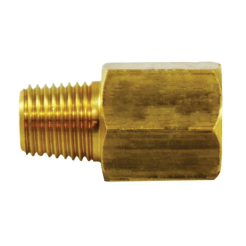 3/4 Inch Male BSPT 3/4 Inch FIP Pipe Adapter Nickel-Plated Brass 28864