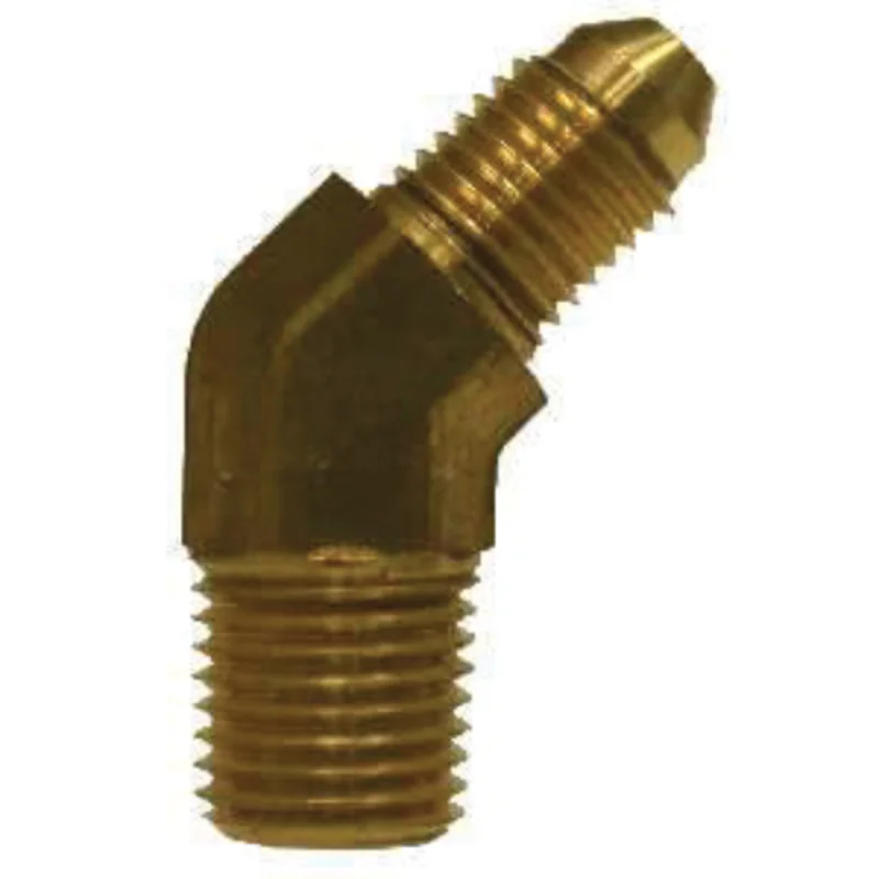 3/4 Inch Male JIC 1/2 Inch MIP Brass Elbow 28738F