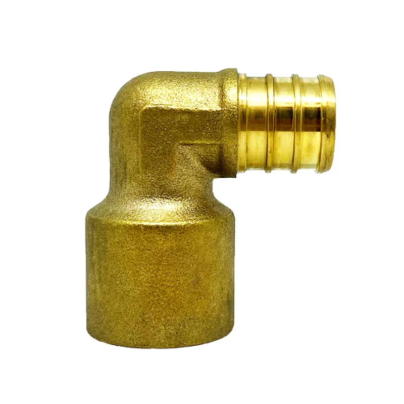 3/4 Inch PEX 3/4 Inch Female Sweat Lead Free Brass Elbow 35074S