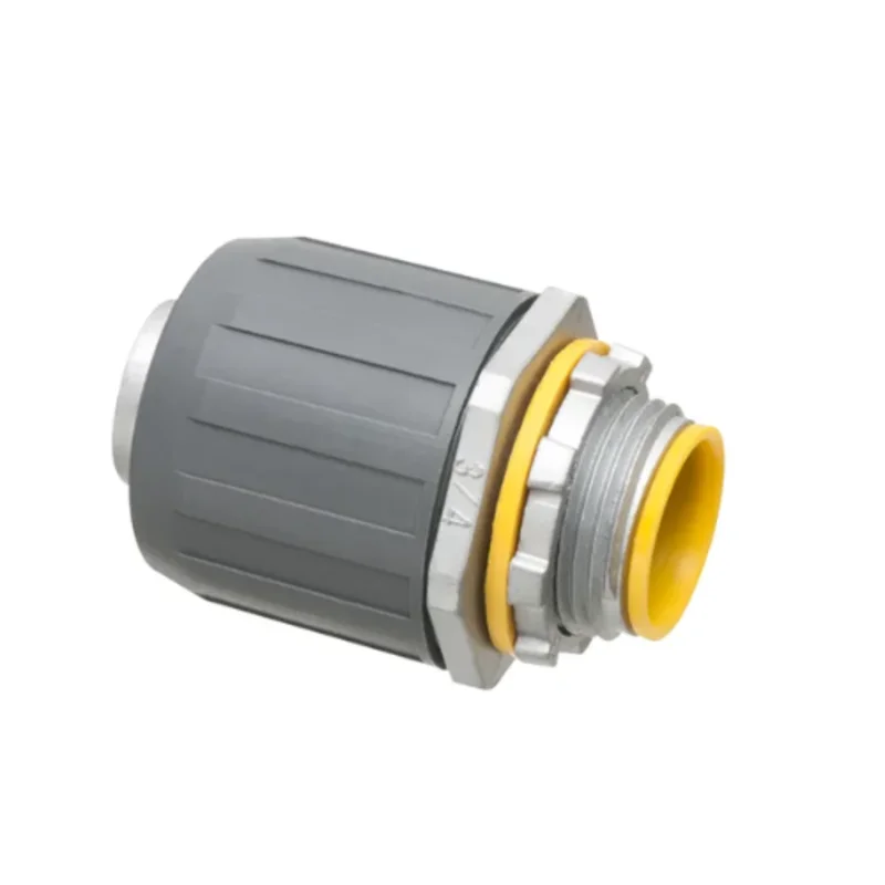 3/4 Inch Push-On Straight Liquidtight Connector with Insulated Throat Zinc LT7A