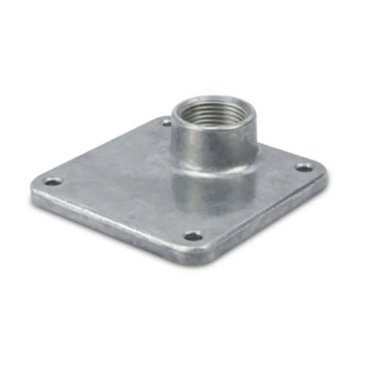 3/4 Inch Rainproof Conduit Hub With Mounting Plate B07