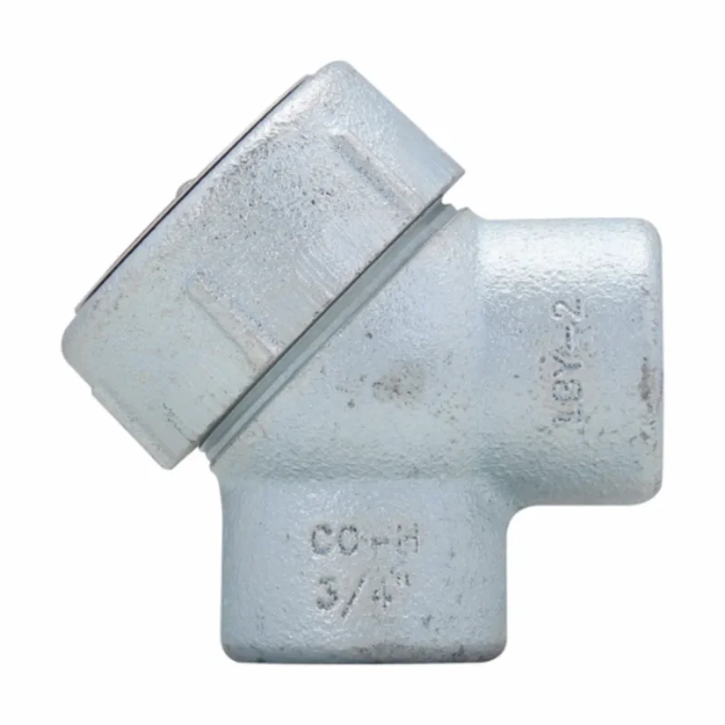 3/4 Inch Type LB Feraloy Iron Alloy Capped Elbow Threaded Explosion Conduit Body LBY25