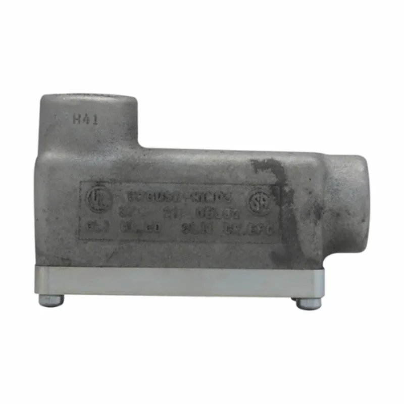 3/4 Inch Type LB Feraloy Iron Alloy Conduit Outlet Body With Cover OELB2