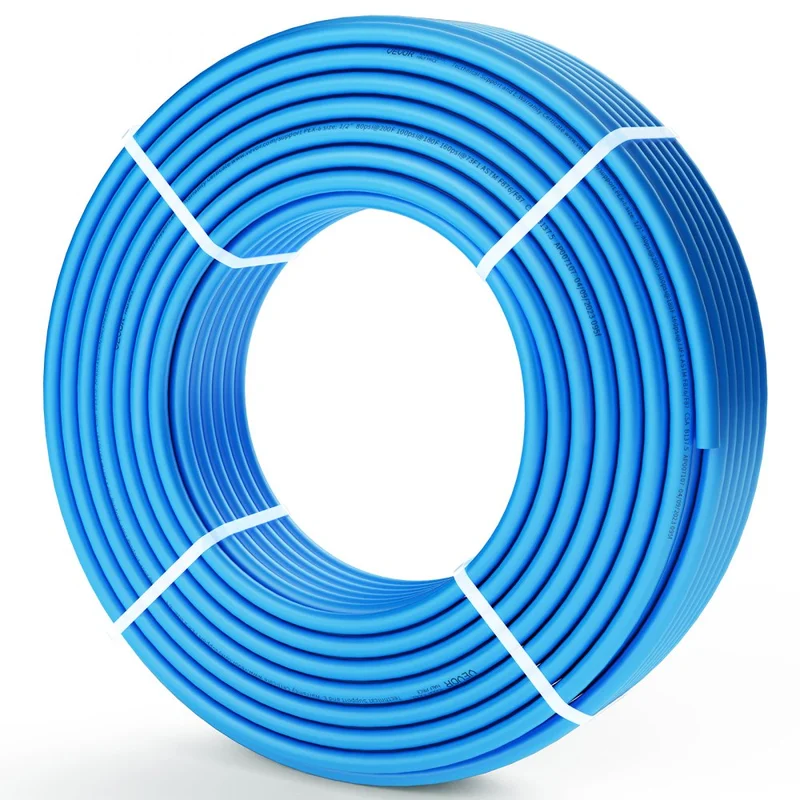3/4" x 100ft PEX Tubing Oxygen Barrier PEX-B Radiant Floor Heat Blue Pipe P128-13-100B