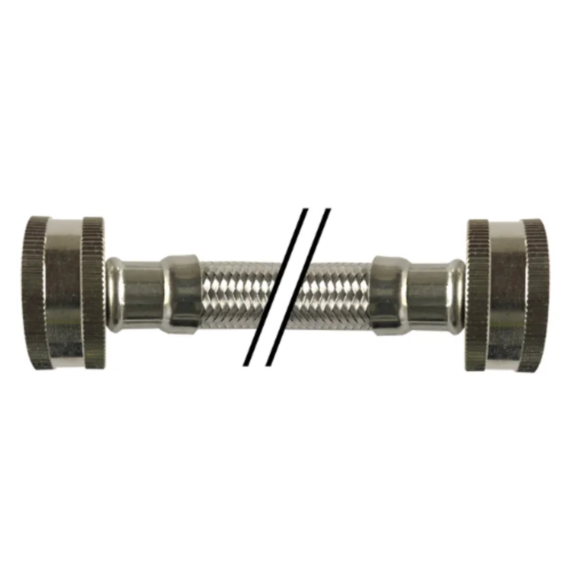 3/4 x 3/4 Inch Washing Machine Connector with 72 Inch L Stainless Steel 923972