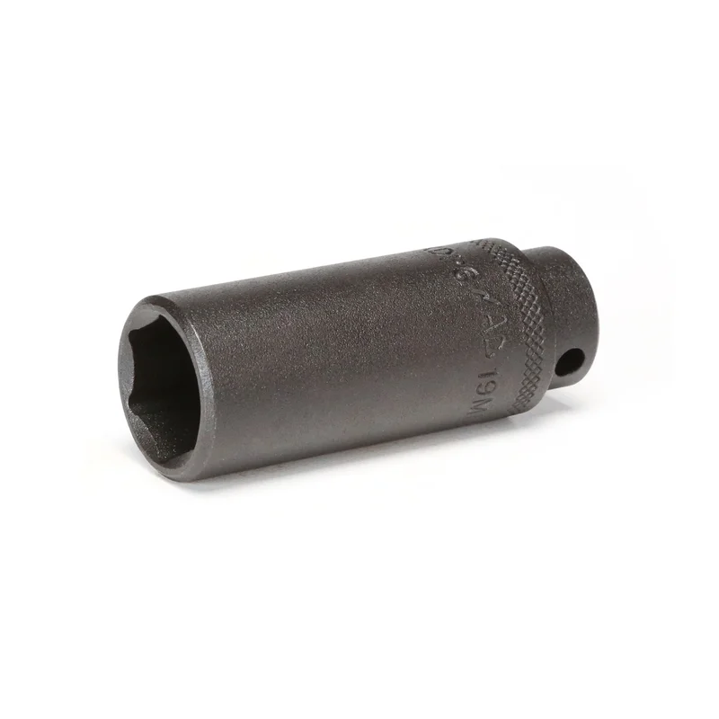 3/8" Drive Deep Impact Socket 19mm - 6-PT.