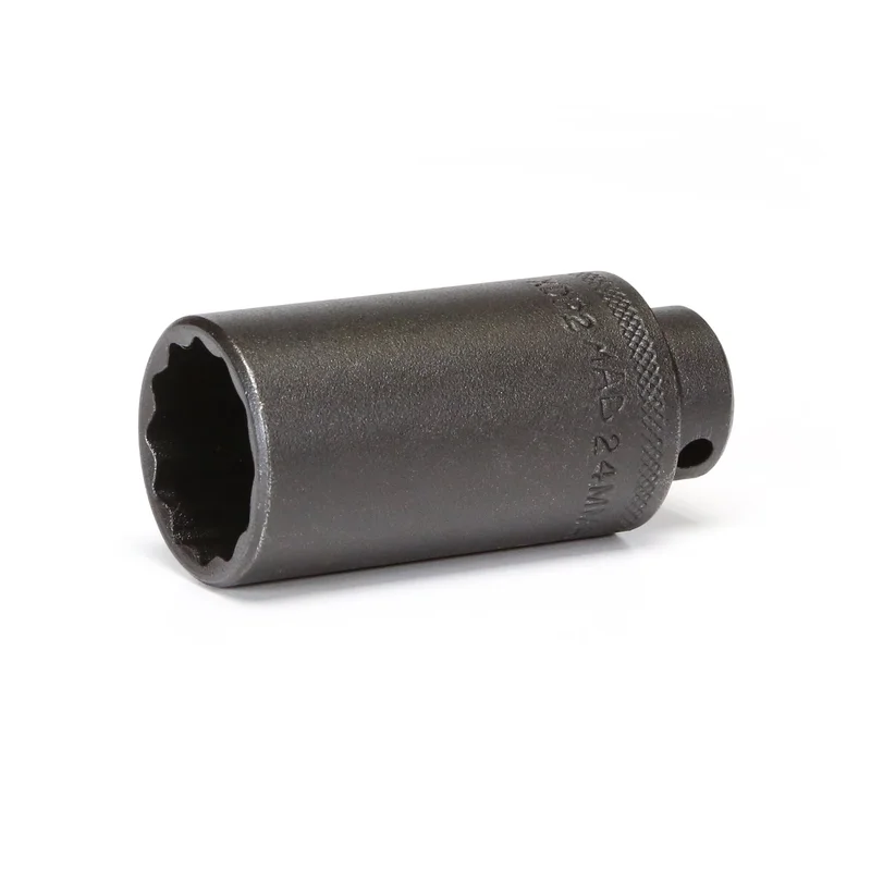 3/8" Drive Deep Impact Socket 24mm - 12-PT.