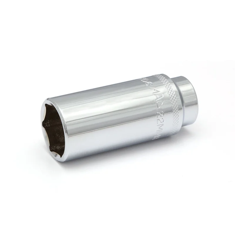 3/8" Drive Deep Socket 22mm - 6-PT.