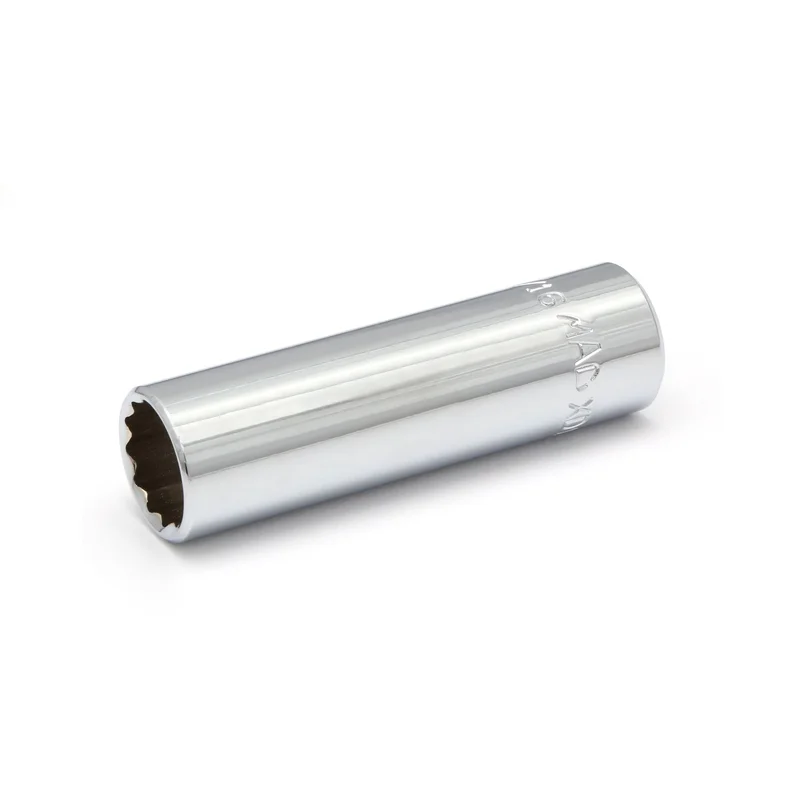 3/8" Drive Deep Socket 9/16" - 12-PT.