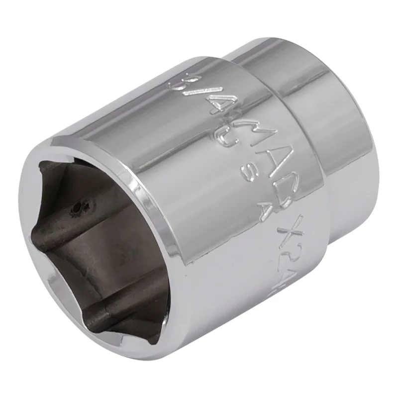 3/8" Drive Socket 3/4" - 6-PT.