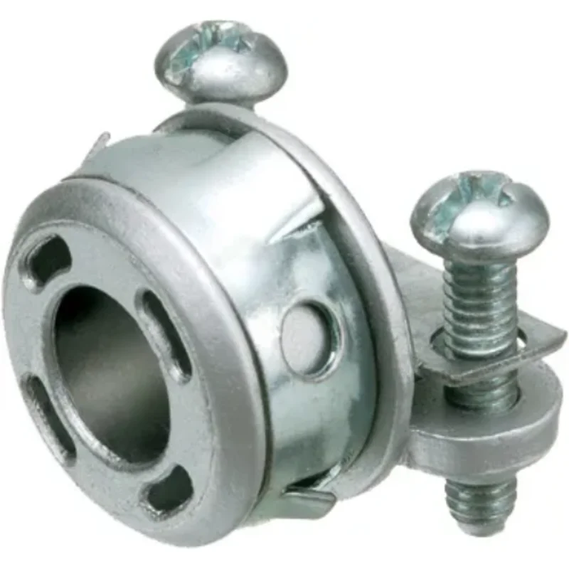 3/8 Inch 2 Screw Cable Connector With Spring Steel Clip 8400ST