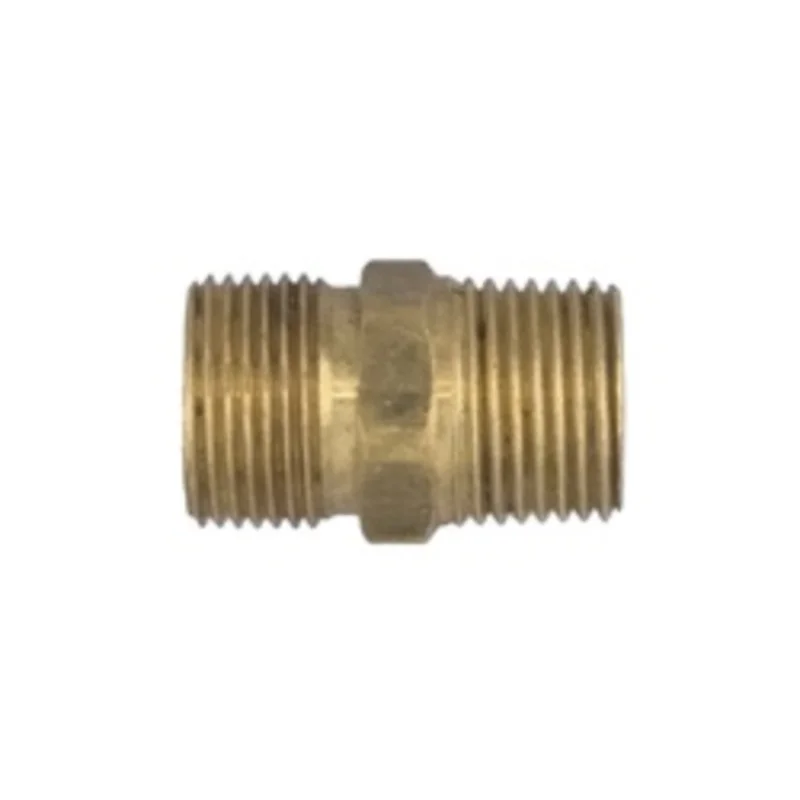 3/8 Inch Compression 3/8 Inch Male NPTF Adapter Body Brass 19189