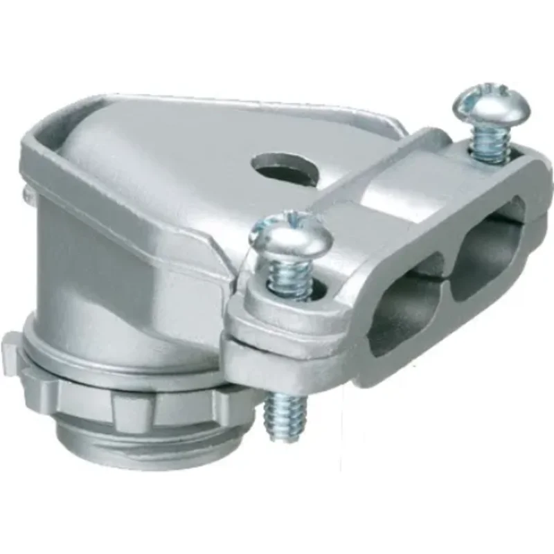 3/8 Inch Duplex Cable Connector With Twin Screw Strap 84690ST