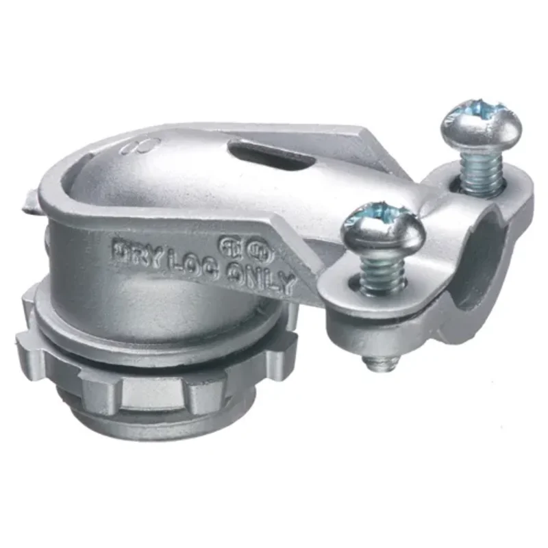 3/8 Inch Duplex Cable Connector With Twin Screw Strap 85