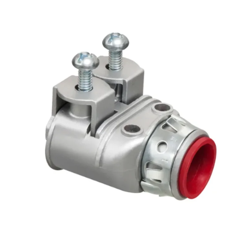 3/8 Inch Duplex Straight Cable Connector With Insulated Throat SG3838AST