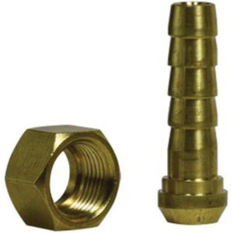 3/8 Inch Hose Barbed 1/4 Inch Male BSPP Nickel-Plated Brass Adapter 29122