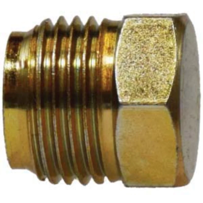 3/8 Inch Inverted Flared Brass Cored Plug 12095