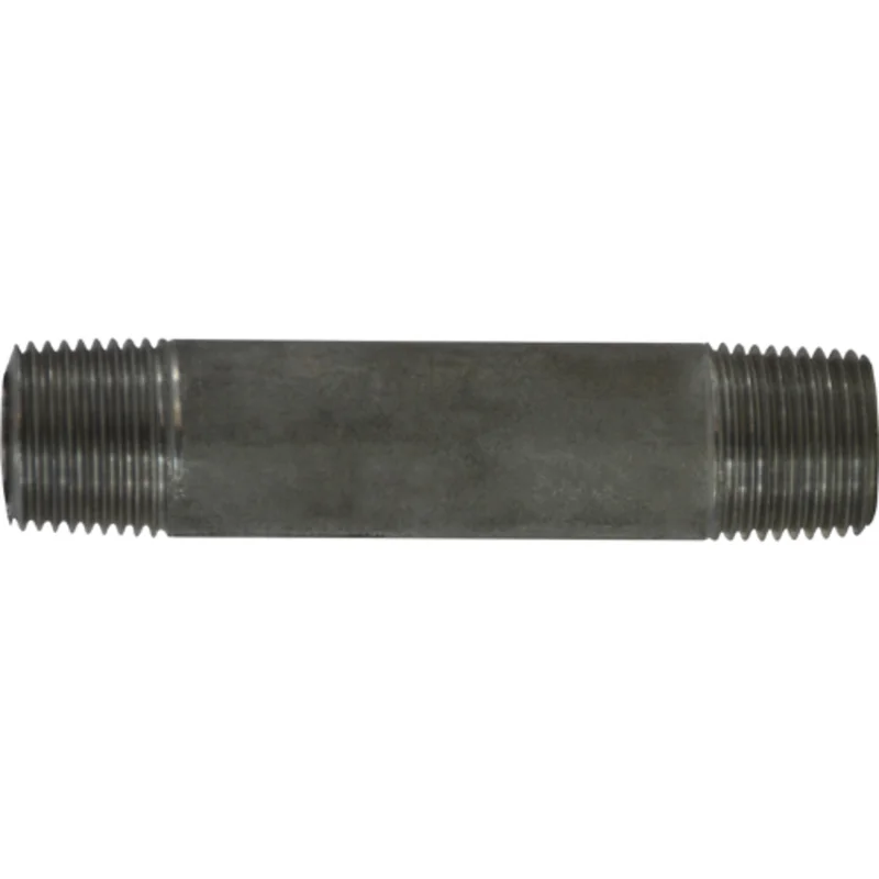 3/8 Inch MPT Seamless Pipe Nipple Stainless Steel 51044